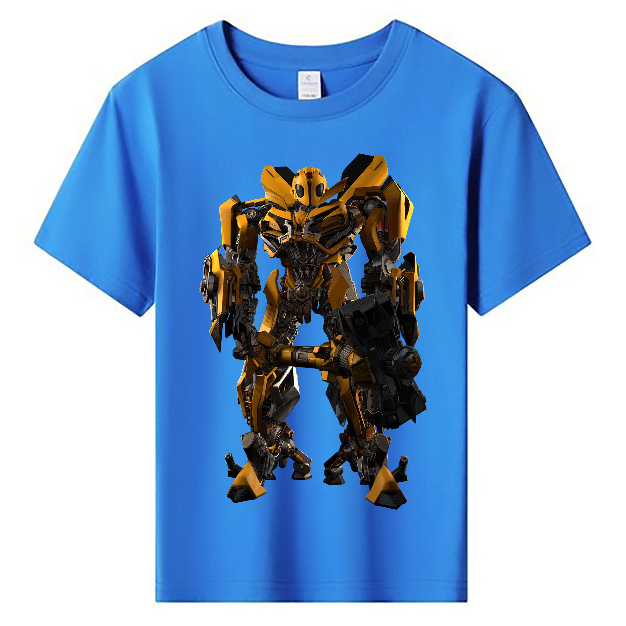 （画像用） Transformers トランスフォーマー 綿100％キッズTシャツ（フロントプリント）